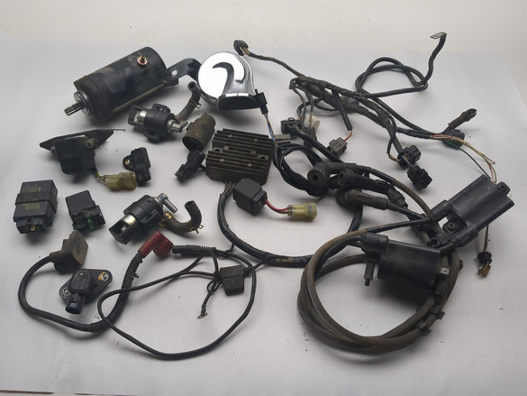 05-08 Kawasaki VN1600 Vulcan Nomad Sensor Relay Ignition Starter Cable Kit Set