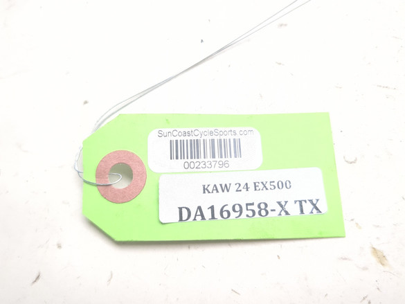 24-26 Kawasaki Ninja EX500 Front Opening Closing Throttle Cable