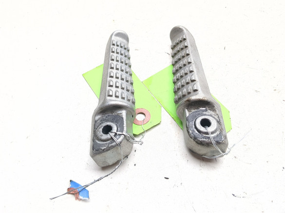 24-26 Kawasaki Ninja EX500 Rear Left Right Passenger Foot Peg Set