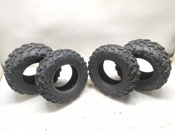 QuadBoss QBT447 Front Tire 25X8-12 Rear Tire 25X10-12 Set