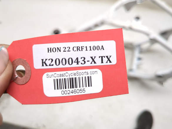 20-25 Honda CRF1100A Africa Twin Main Frame Chassis STRAIGHT CLN