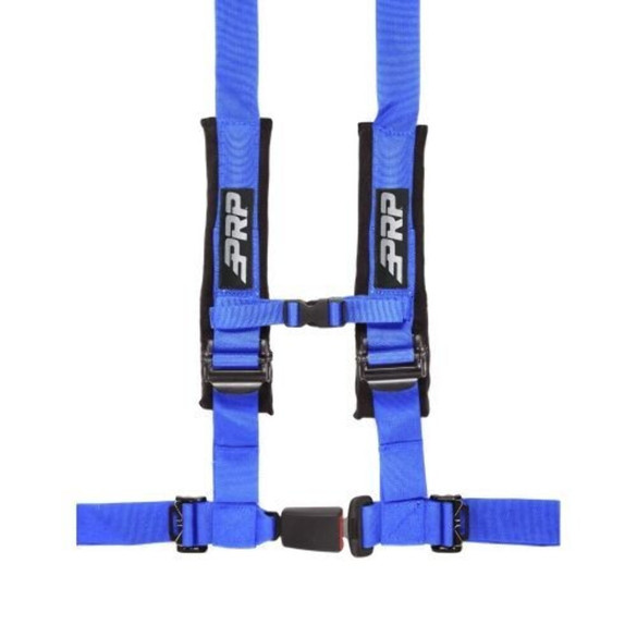 PRP Seats Blue 4.2 Automotive Latch 4-POINT Safety Harness SBAUTO2B