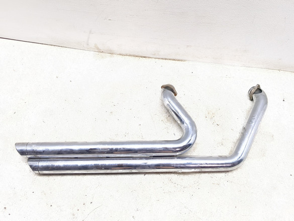 03-04 Harley Softail Deuce Eagle FXSTDSE Vance & Hines Big Shot Exhaust System