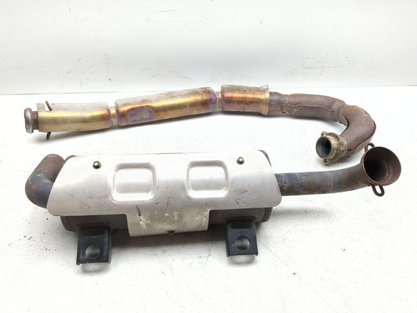 22-26 Polaris Ranger 570 Full-Size Rear Exhaust Muffler Header Assembly 1263569