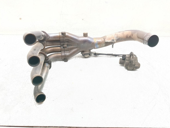 04-06 Yamaha YZF R1 YZF-R1 Front Header Exhaust Assembly 5VY-14610-10-00