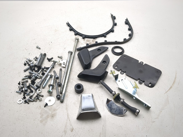 18-25 Vespa Sprint 50 Chassis Bolt Nut Screw Axle Bracket Cover Tube Kit Set
