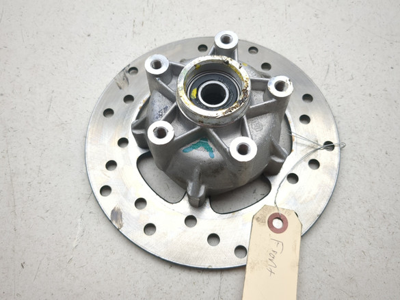 18-25 Vespa Sprint 50 Front Wheel Hub Brake Rotor Assembly 1C000110