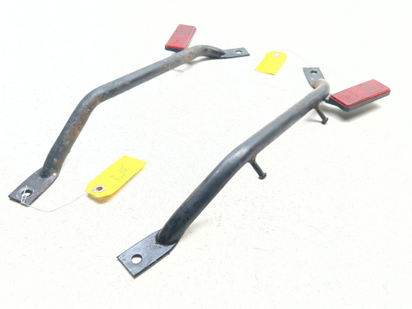 91-93 Suzuki GSX1100 G GSX 1100 Rear Fender Support Mount Bracket Holders Pair