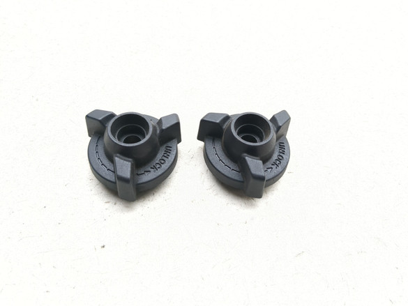 10-18 Ducati Multistrada 1200 Front Windshield Adjustment Knob Setn TRSH JT