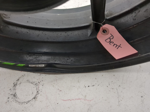 13-18 Kawasaki ZX 636 ZX6R Rear Wheel Rim 17X5.50 BENT - Sun Coast