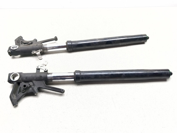 12-23 Kawasaki Ninja ZX14 ZX1400 Front Forks Set STRAIGHT 44071
