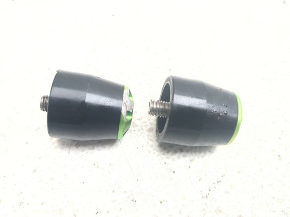 11-15 Kawasaki Ninja ZX10R ZX1000J Left Right Bar End Slider Set