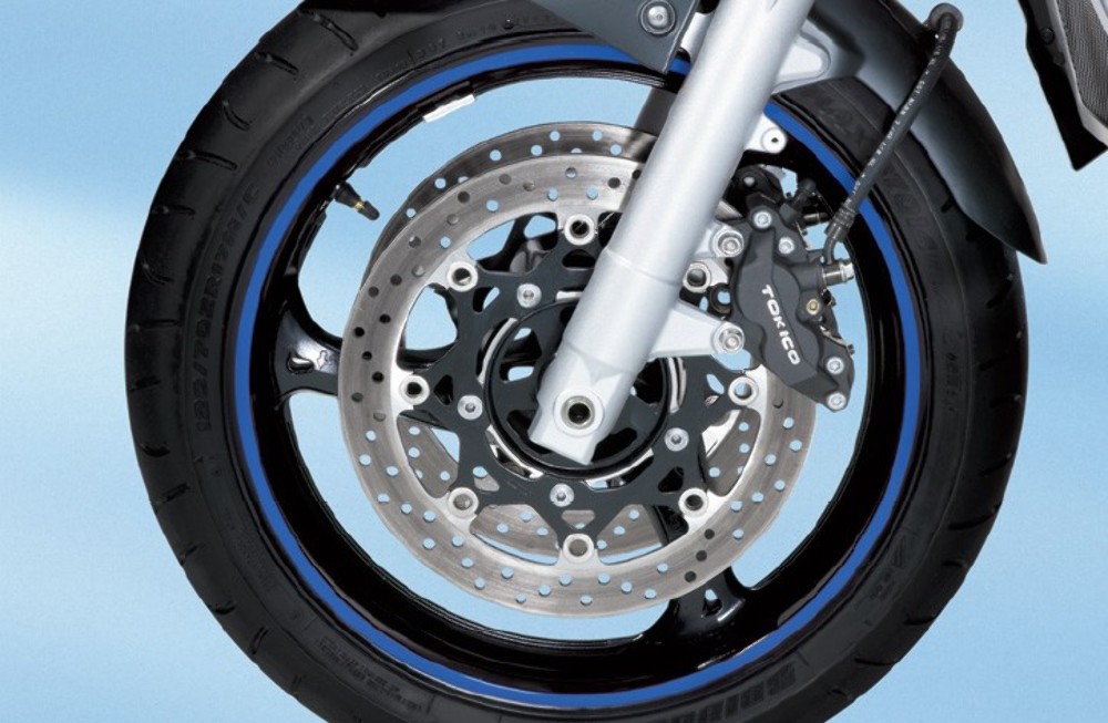 Suzuki GSXR RIM DECAL BLUE 990D0-WHEEL-BLU