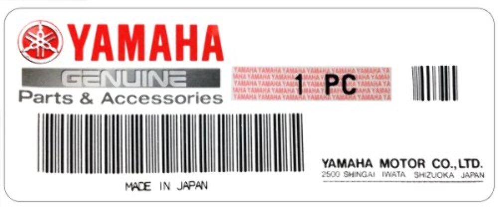 Yamaha 90202-05180-00 Washer,Plate; 902020518000