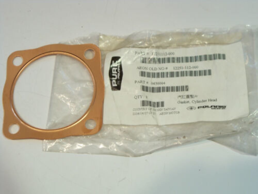 Polaris GASKET-CYL HEAD 450004 QTY 2