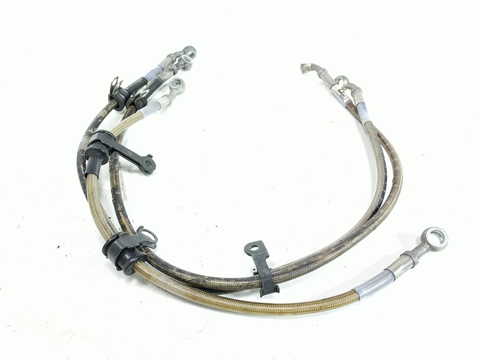 08 09 10 HONDA CBR 1000 CBR1000RR Russel Front Rear Brake Cable Line Hose