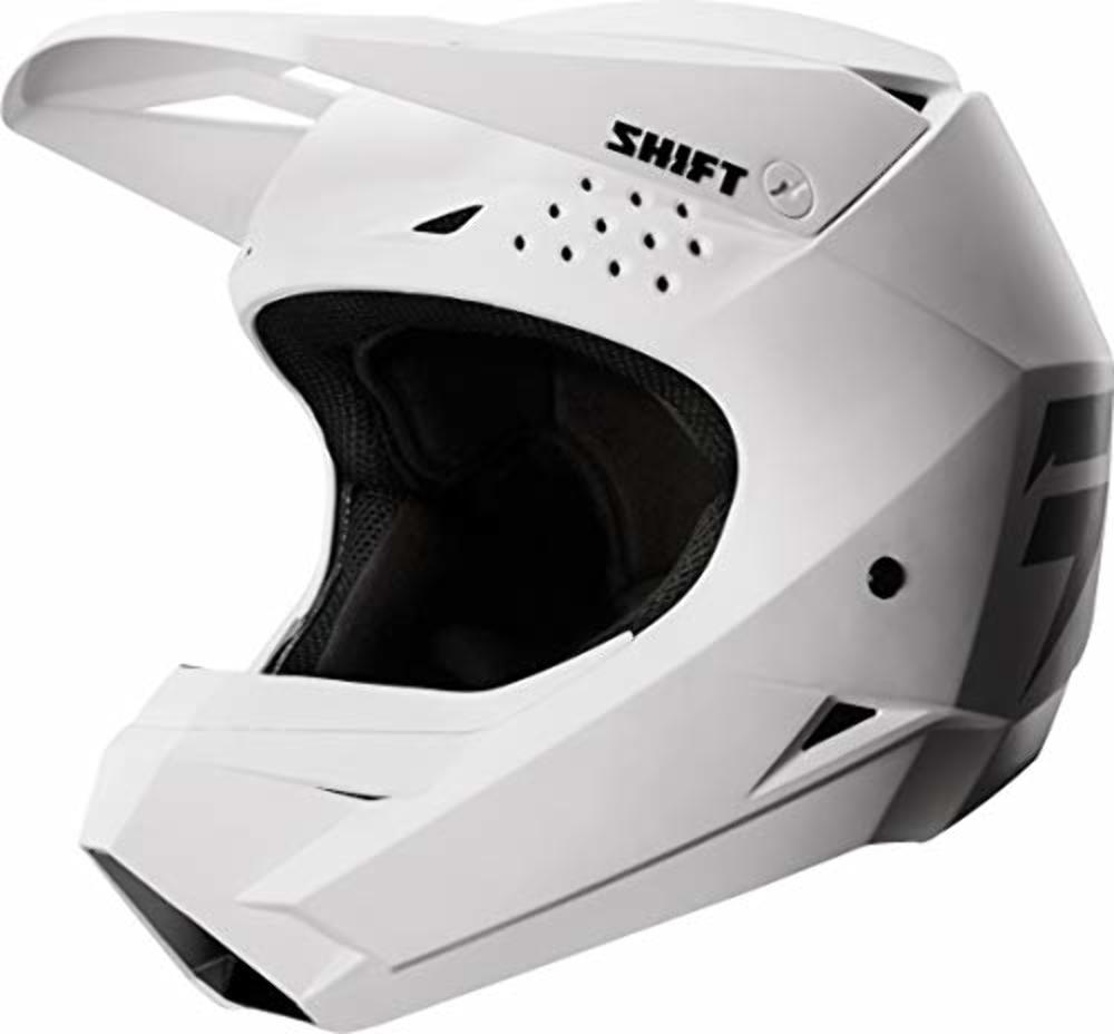 Shift 2019 Youth White Label Helmet (Medium) (White) 20804-008-M