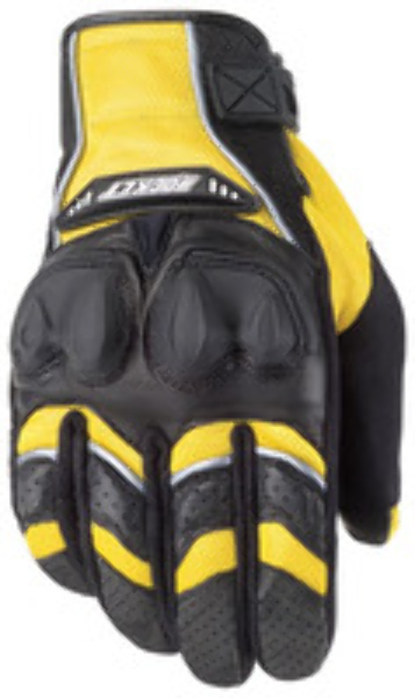 Joe Rocket Men's Phoenix 4.0 Motorcycle Gloves Yellow Blk Slvr Small 1056-1402