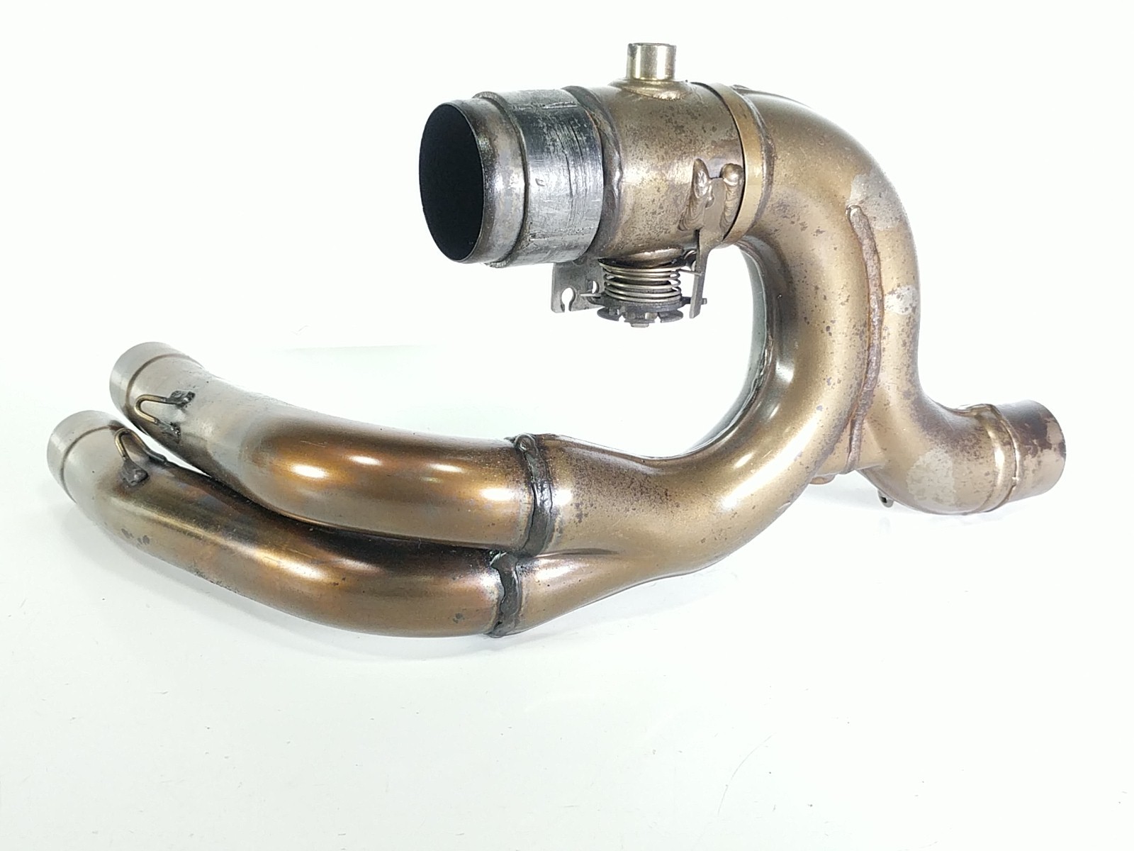 12 13 14 Aprilia Tuono V4 V4R Exhaust Cross Junction Mid Pipe