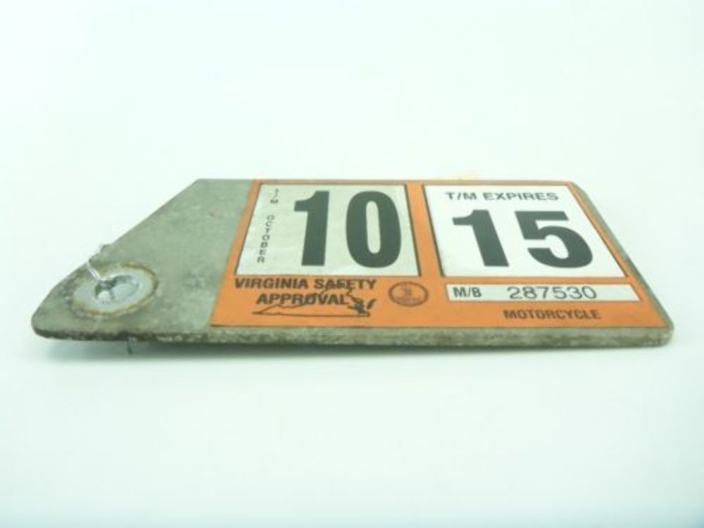 98 BMW R 1100 GS Front Wheel Left Plate Cover Registration Mount TRSH DV