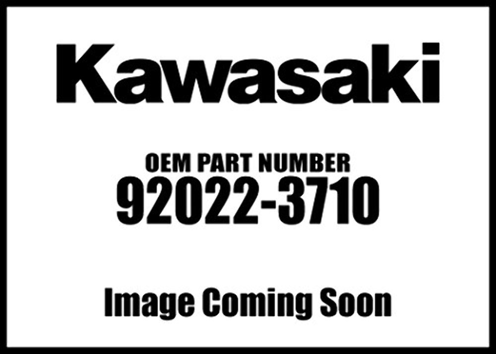 WASHER Genuine Kawasaki OEM Motorcycle ATV Part 92022-3710