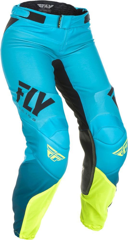 Fly Racing Open Box Women's Lite Race Pants Blue Hi-Vis 372-63101 Size 22