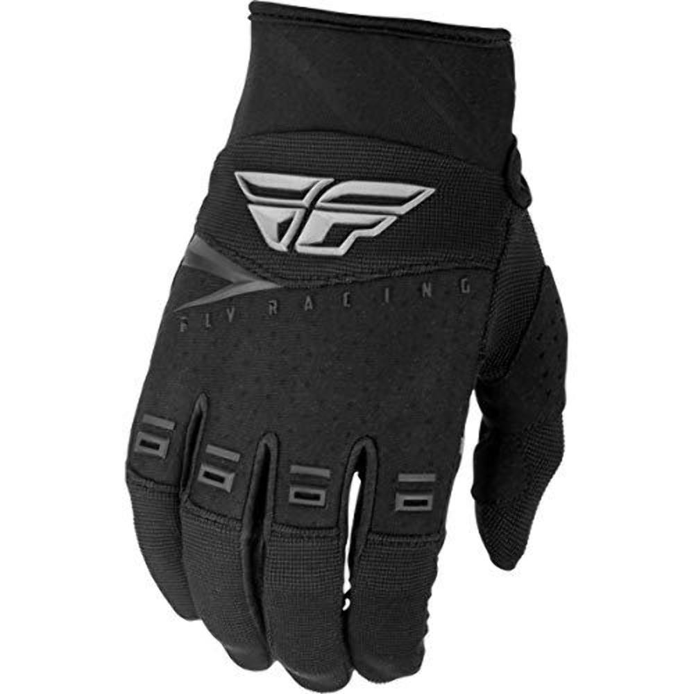 Fly Racing 2019 Youth F-16 Gloves All Black 372-91702 Size YS-2