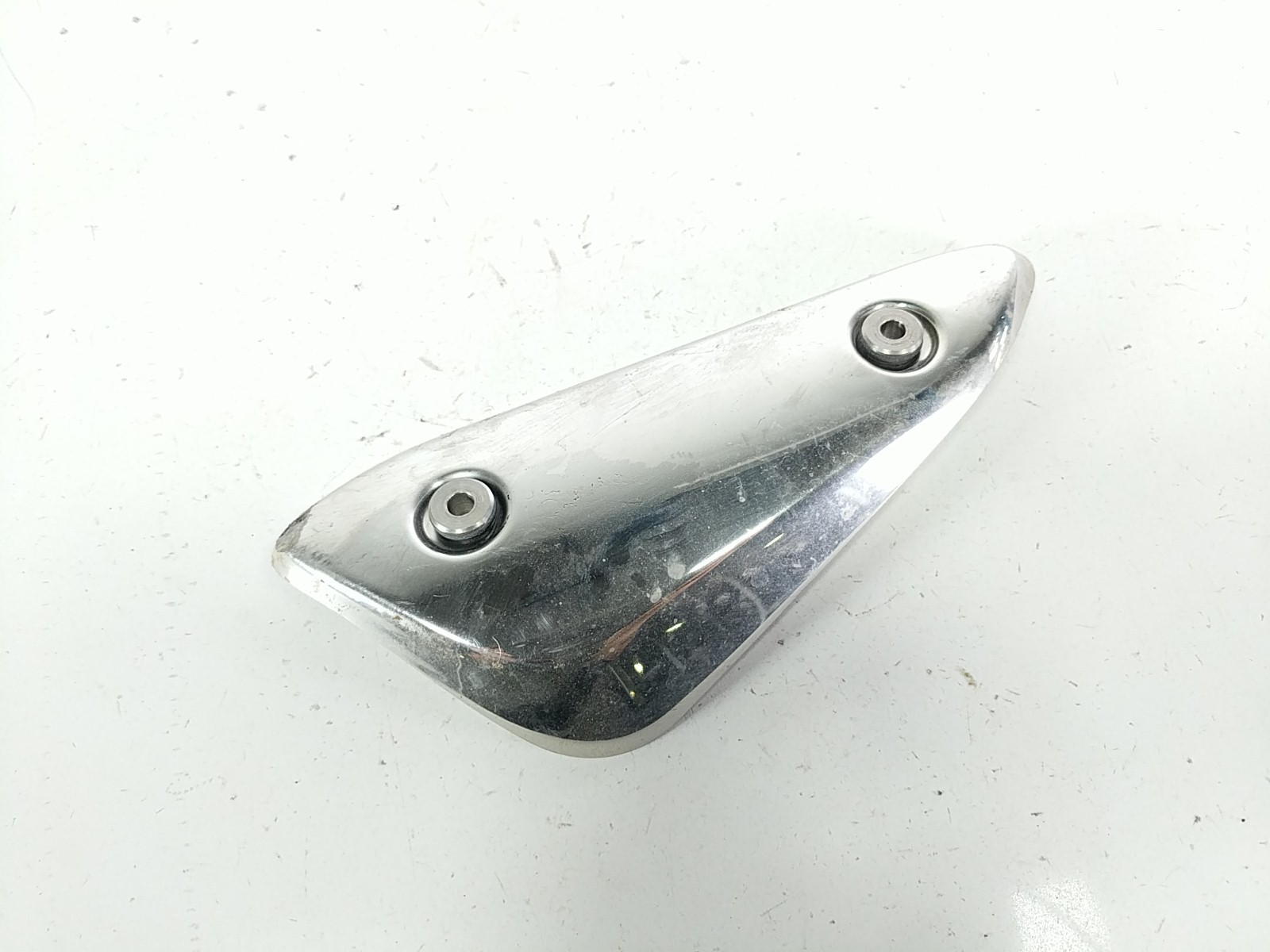 09 Aprilia Mana 850 Chrome Exhaust Heat Shield Protector