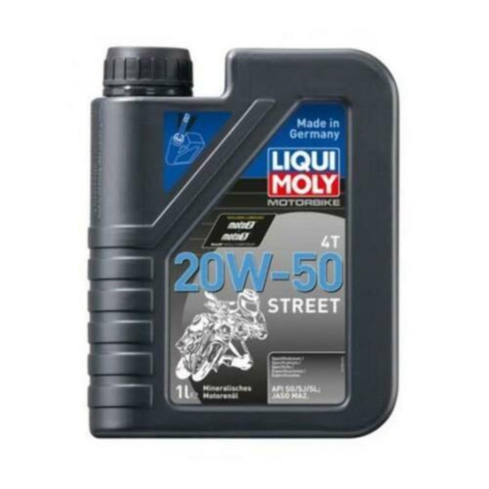 Liqui Moly 4T SAE Mineral Street Motor Oil - 20W-50- 1LITER 20062