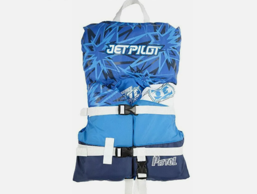 JETPILOT INFANT BLUE Life Jacket Nylon Vest Deluxe PWC Boat 30lb WJP-15240-BL-IN