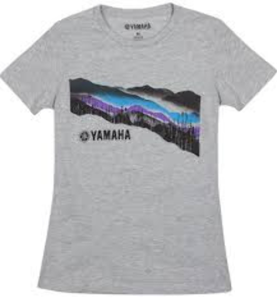 Yamaha VDF-18TTB-GY-LG T-Shirt Trail Breaker Women's Grey