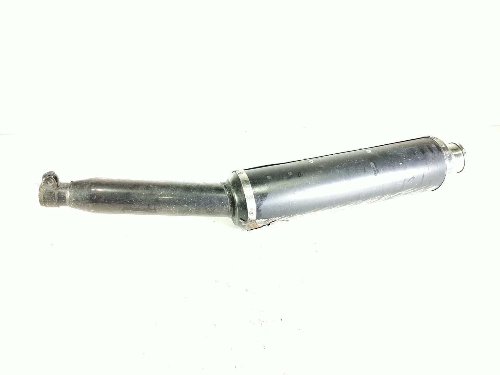 98 Triumph Sprint 900 Right Exhaust Pipe Muffler Silencer Can Damaged