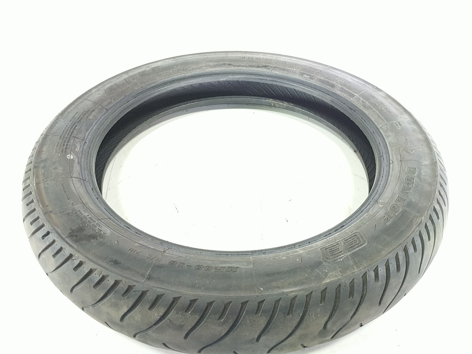 86 Yamaha XVZ13 Venture XVZ 1300 Front Wheel Tire Dunlop ELITE 3 130/ TRSH DV90-18 TRSH DV