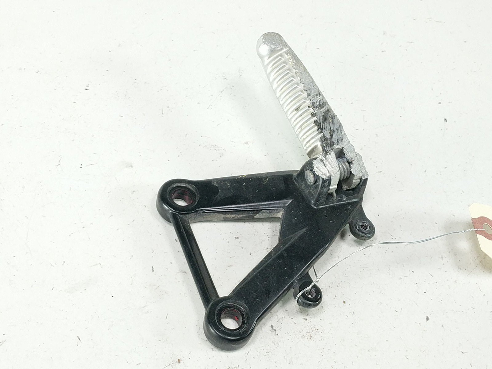 13 Ducati EVO 848 Right Rearset Front Driver Peg 82411471A Damage A