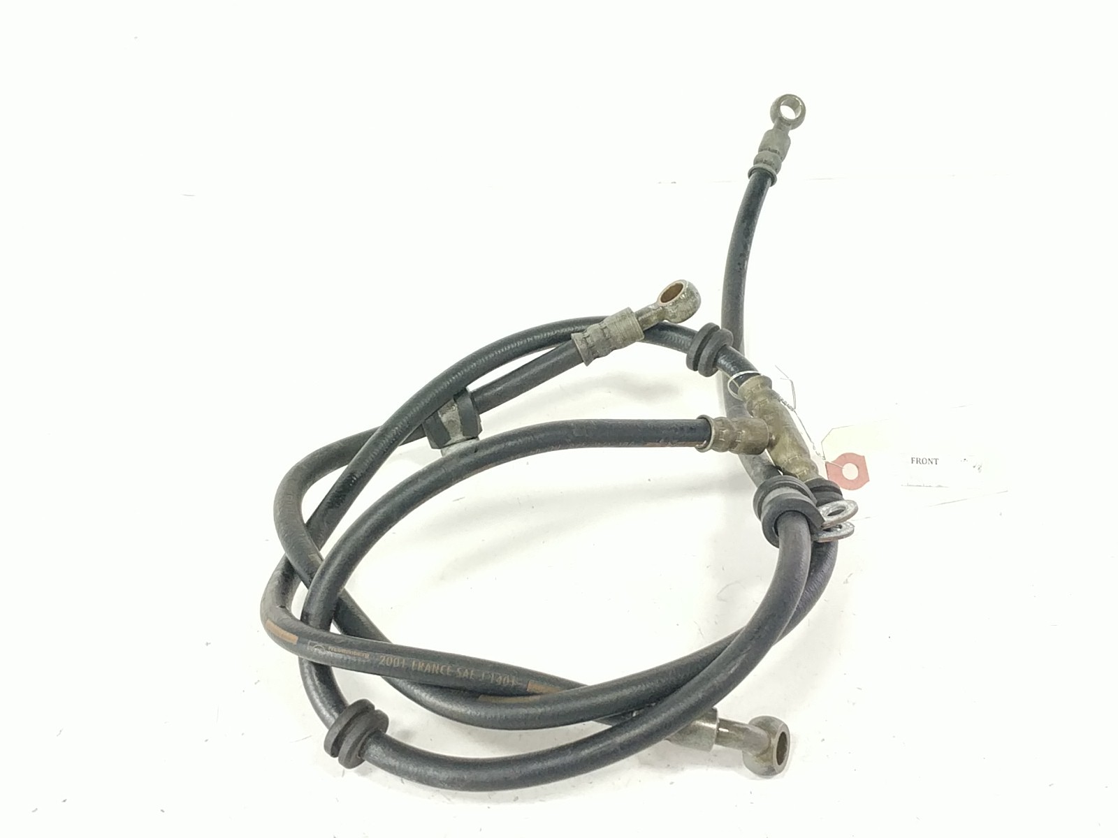 02 Aprilia Caponord ETV 1000 Front Brake Line Hose