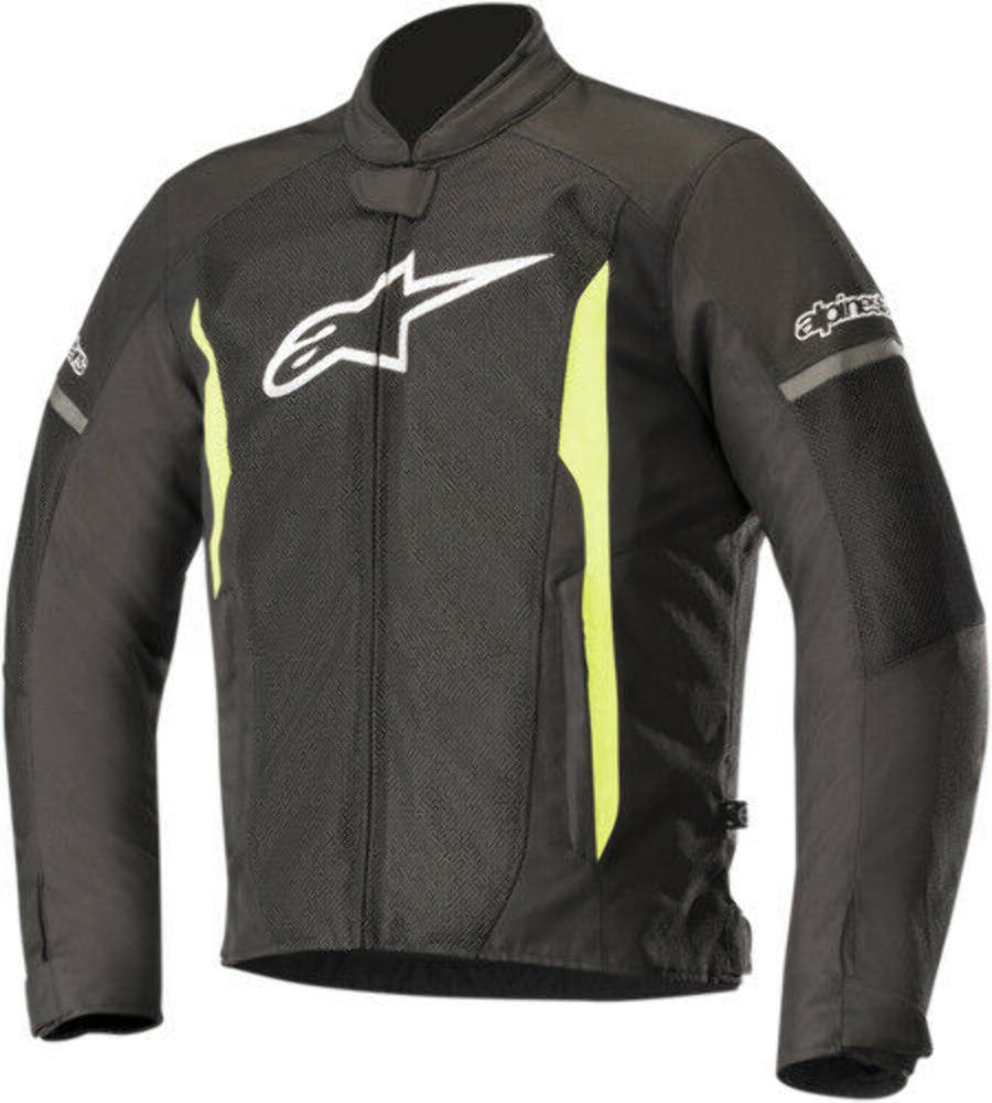 Alpinestars T-Faster Motorcycle Jacket Black Yellow XLARGE 2820-4391 *