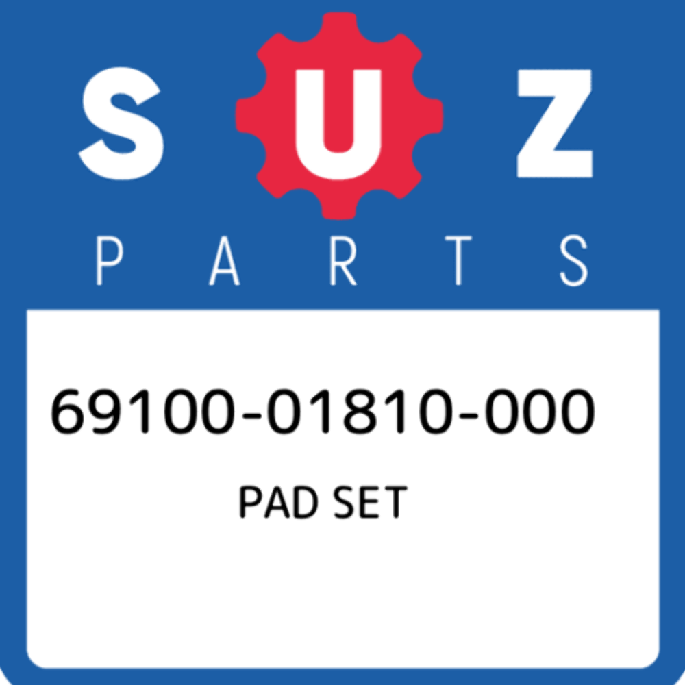 69100-01810-000 Suzuki Pad set 6910001810000