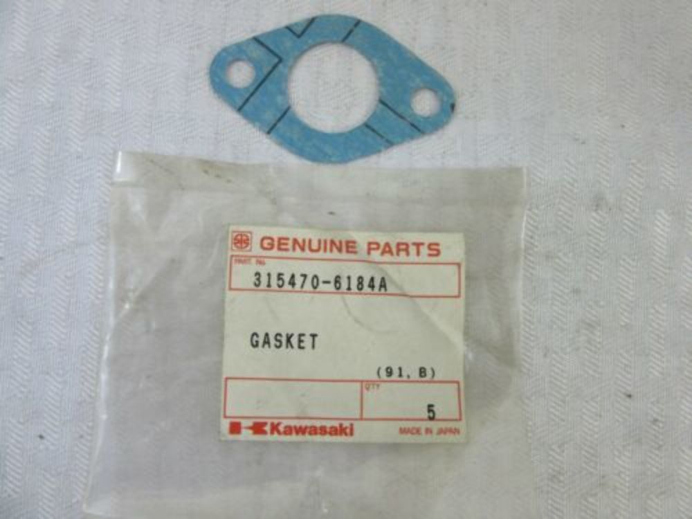 Kawasaki Genuine OEM Gasket 315470-6184A - 11004-2010 QTY. 1