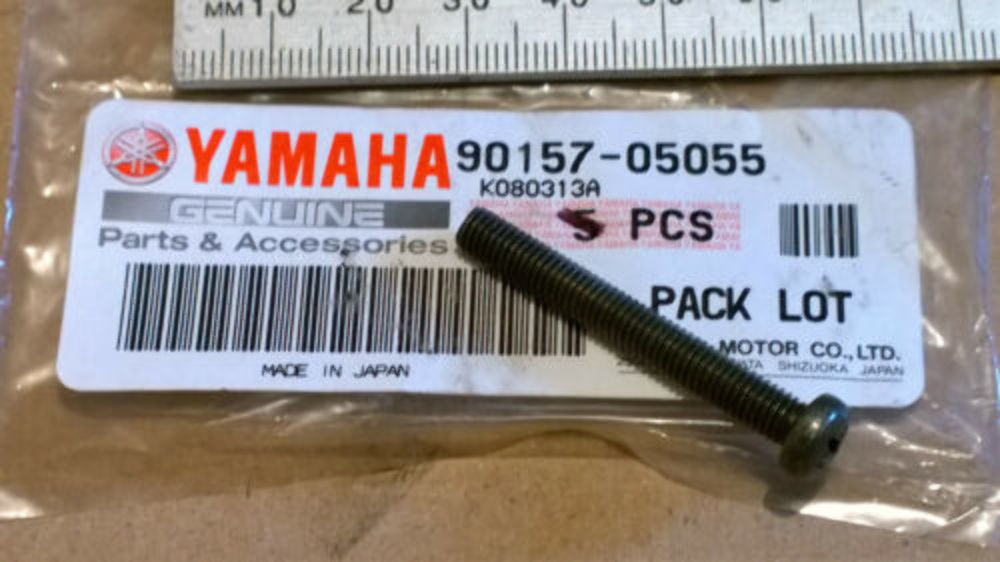 Yamaha New Genuine Screw Pan Head Bolt P No. 90157-05055