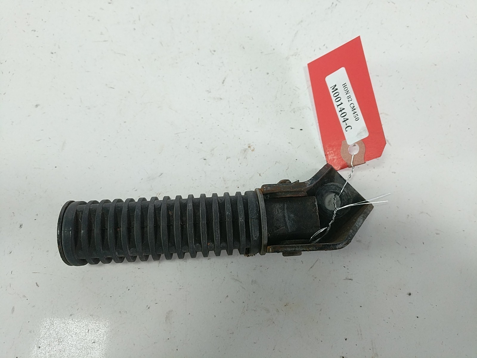 82 Honda CM450 CM 450 Rear Left Passenger Foot Peg