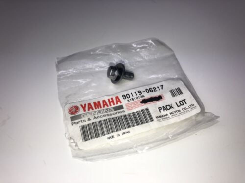 Yamaha  OEM  Bolt  With  Washer  90119-06217