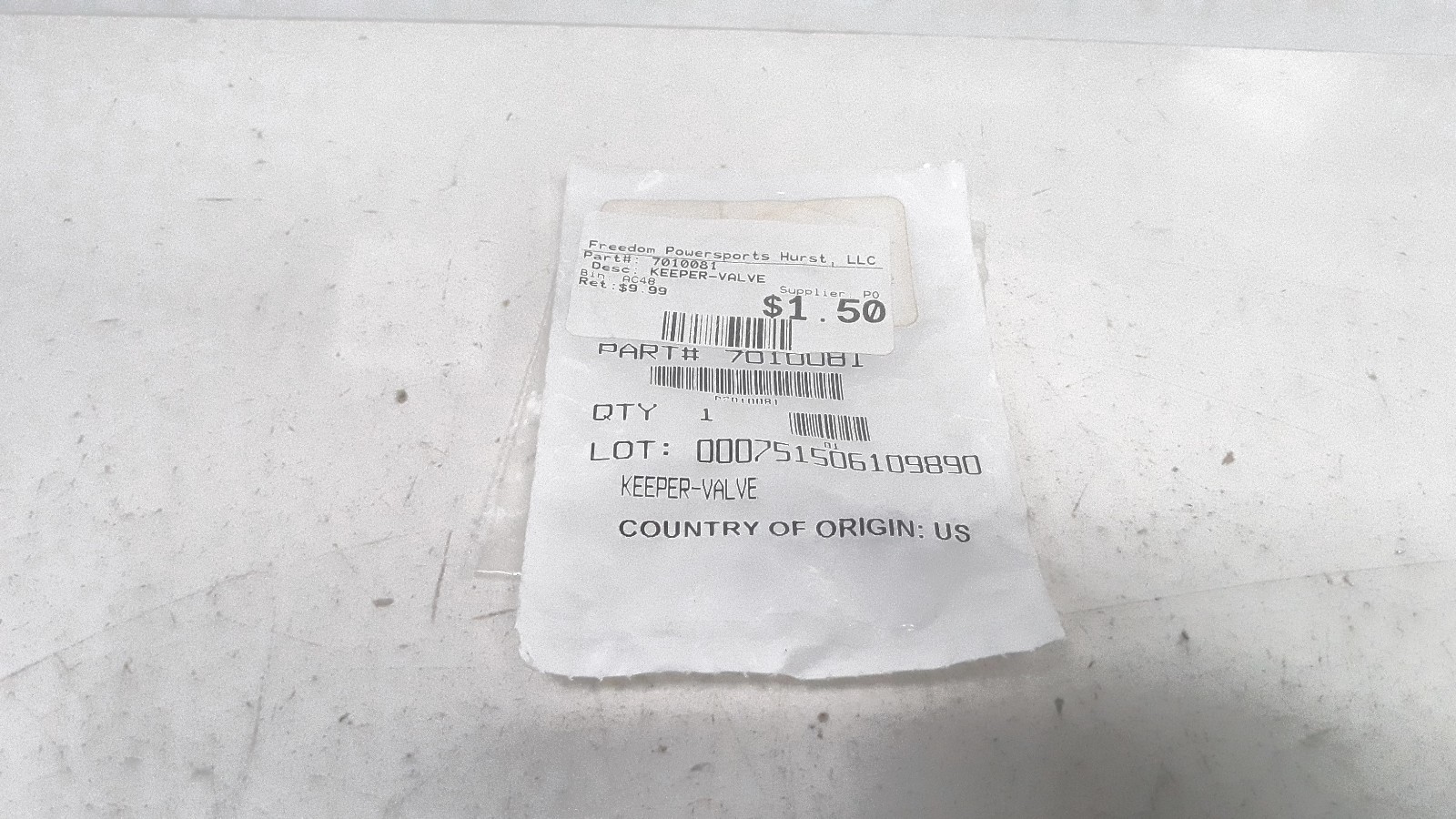 Polaris Keeper-Valve 7010081