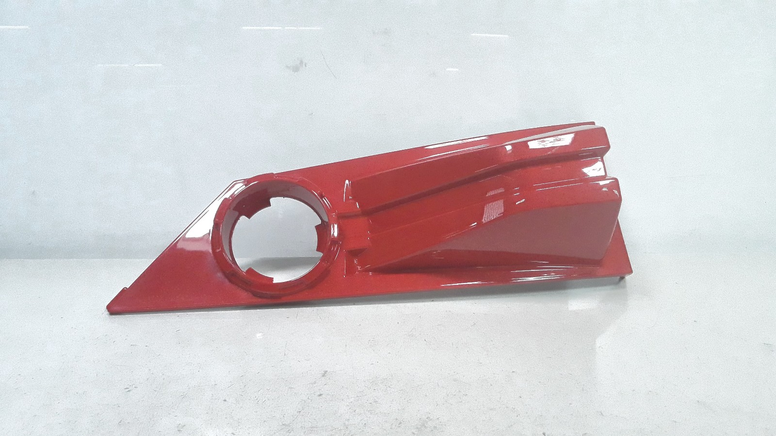 Polaris Rear Hump Deck Panel Left Red Genuine OEM Part 5453411