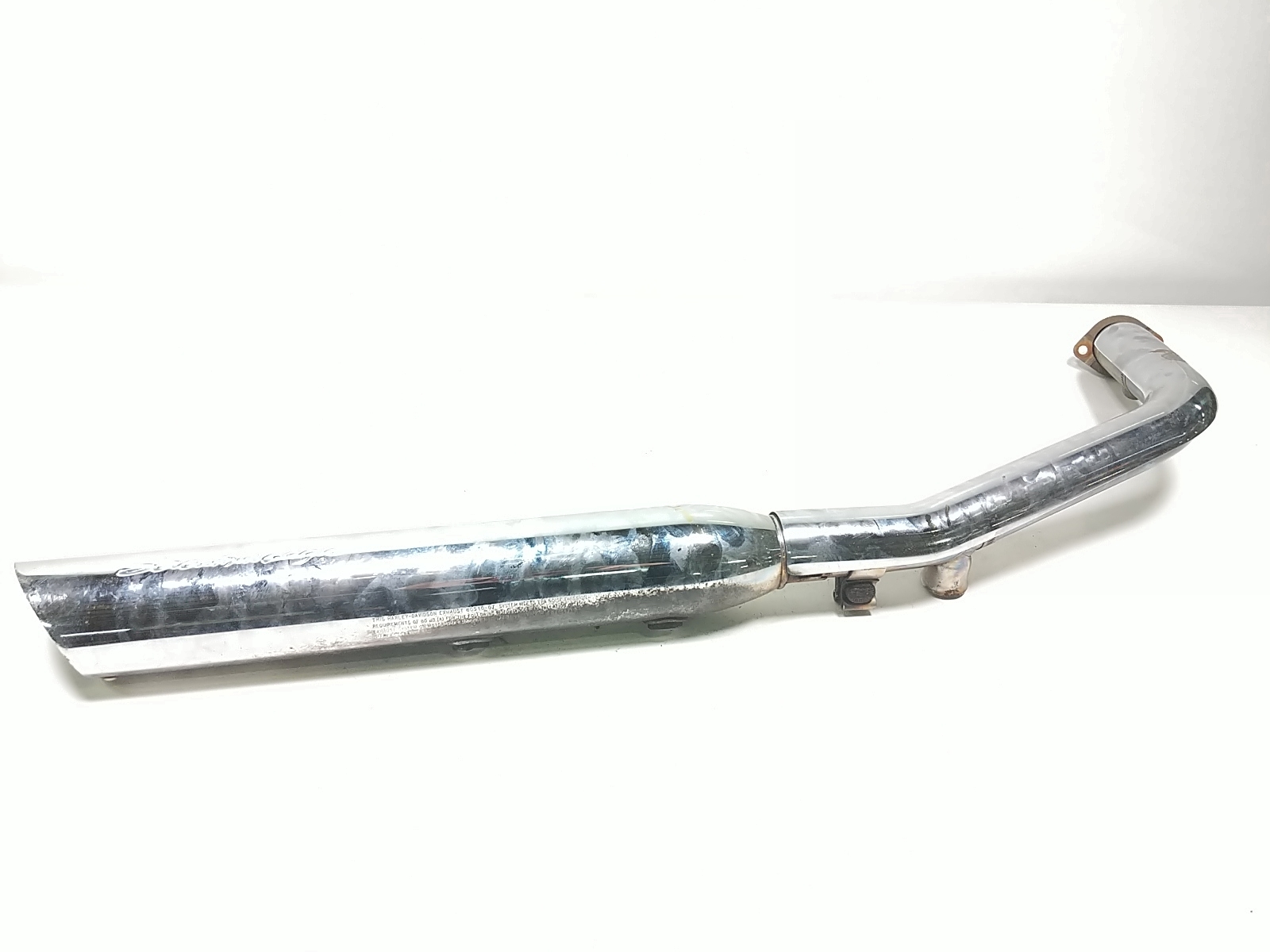 08 Harley Softail Night Train FXSTB Exhaust Header Head Pipe Muffler