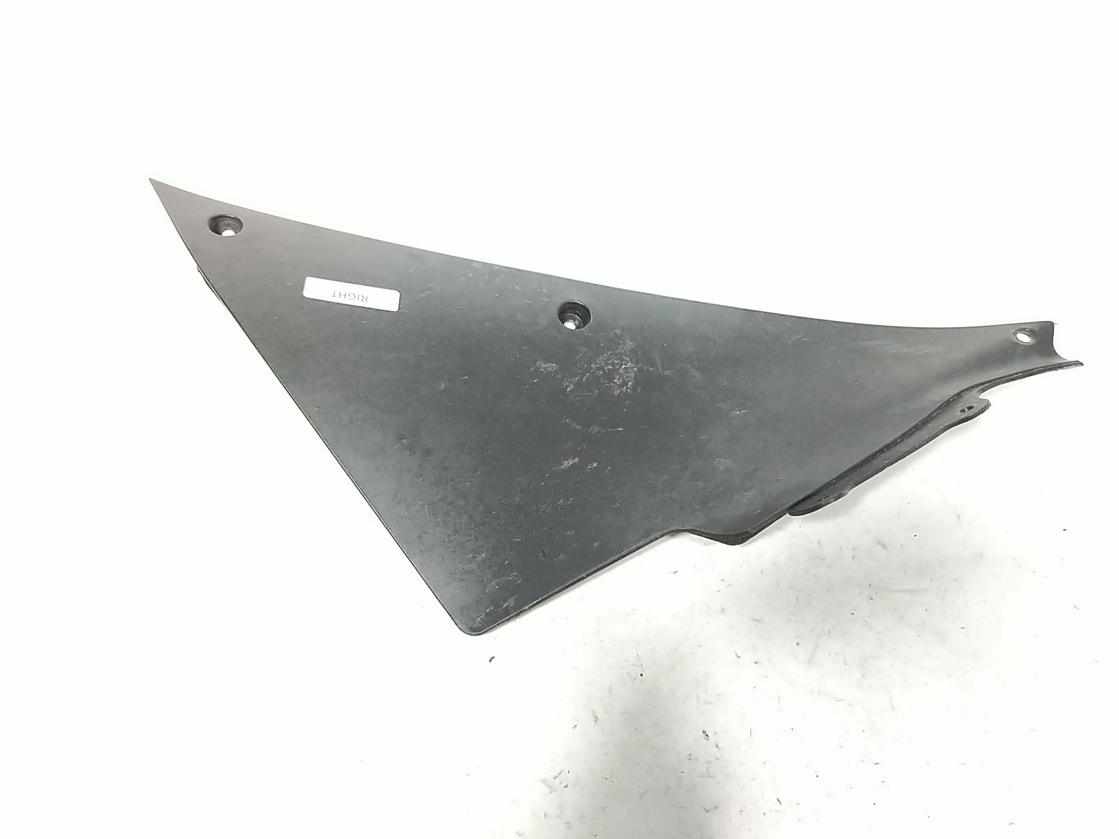 08 Kawasaki Ninja ZX14 Black Front Right Inner Cover Plastic