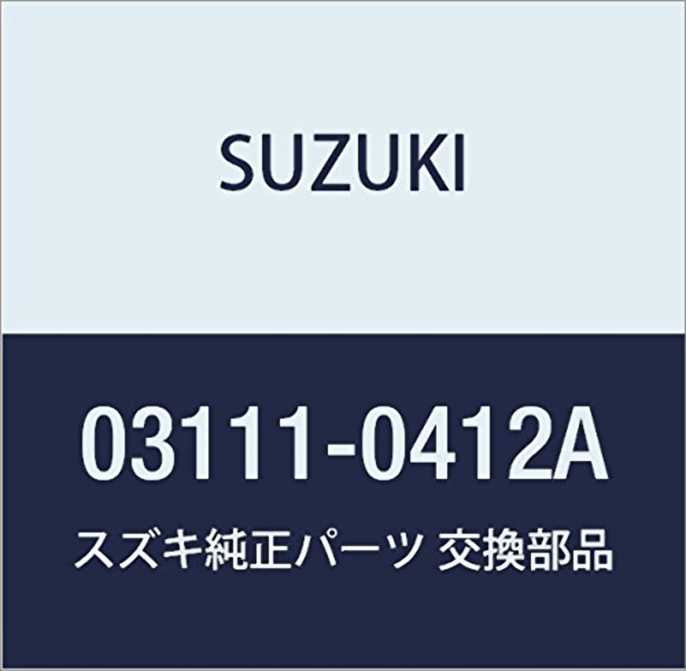 Suzuki Screw 03111-0412A New Oem