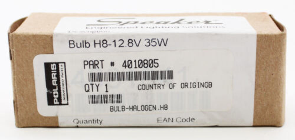 Bulb-Halogen H8 Polaris Victory 4010805 Speaker # 4831841