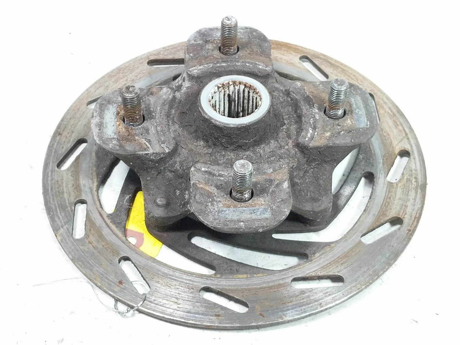 17 Yamaha Kodiak YFM 700 Front Left Wheel Hub with Disc Brake Rotor