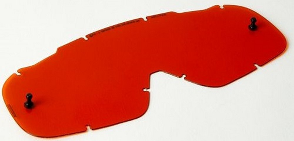 Fox Racing Airspace Yth Goggles Replacement Mirrored Lens RED SPARK 09955-003-OS