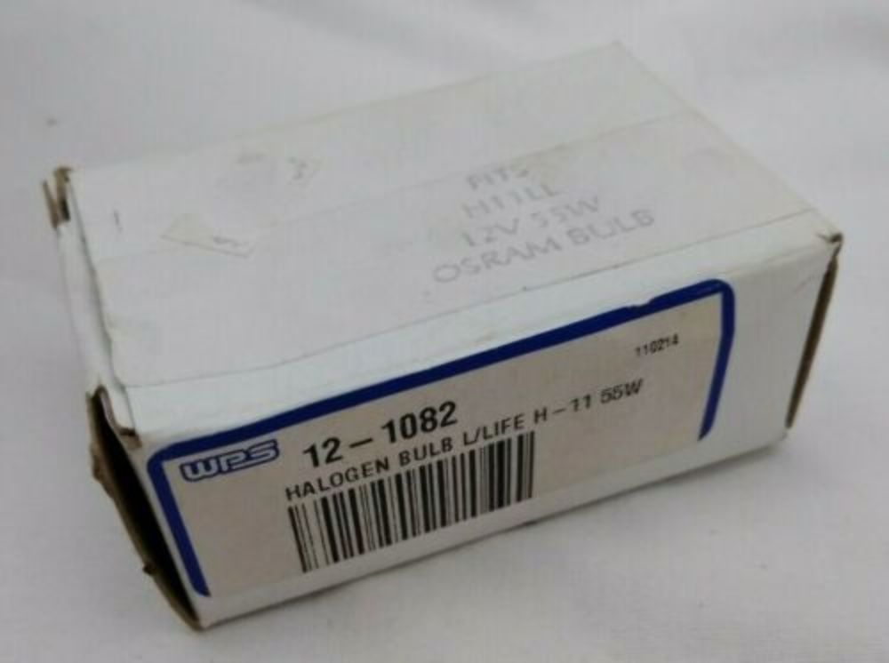 NEW WPS H SERIES HALOGEN BULB / 12-1082 / H-11 / 12V 55W